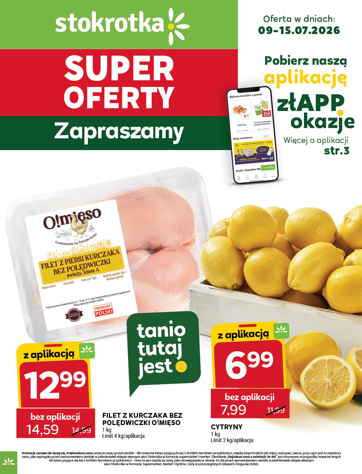 Lista sklepów, w których obowiązuje gazetka znajduje się poniżej