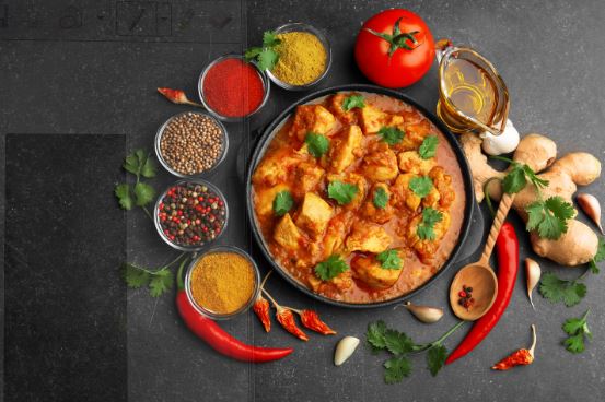 Czerwone curry z indyka