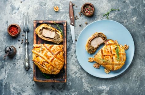 Polędwiczka wieprzowa á la Wellington