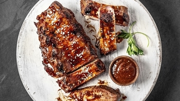 Grillowane żeberka w sosie a la teryaki