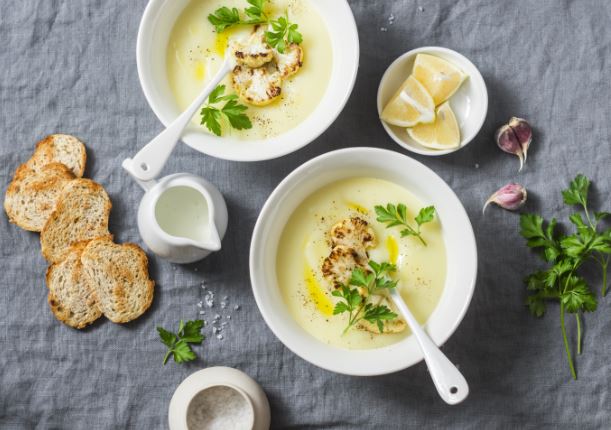Zupa krem z pieczonego kalafiora